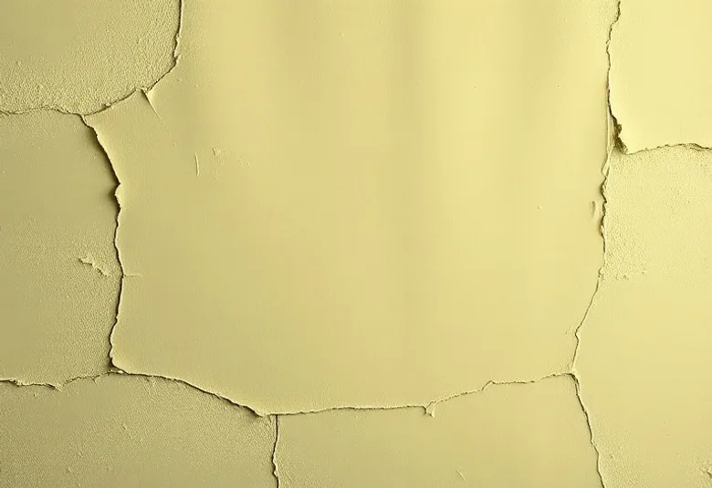 Ponçage et rebouchage des fissures avant mise en peinture
